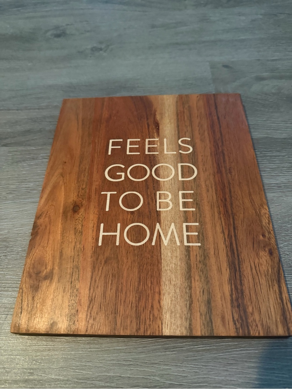 Hearth & Hand Wood 'Feels Good To Be Home' Wall Plaque 🍁